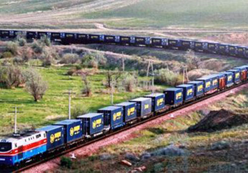 “中亞班列”多式聯運打通“一帶一路”國際物流大通道